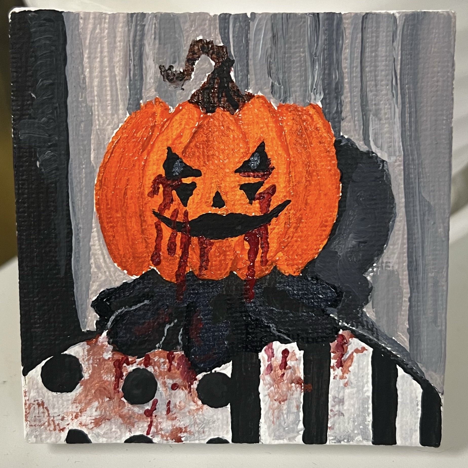 a pumpkin head hell house llc clown